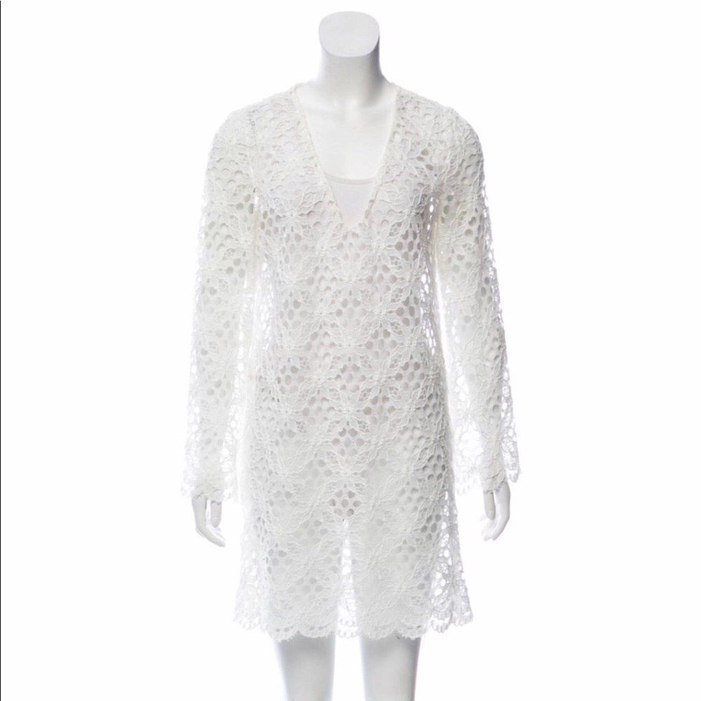 Authentic Milly lace swimsuit coverup